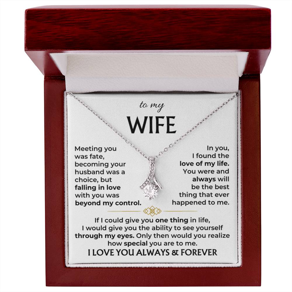 To my wife, you are the best thing that ever happened to me